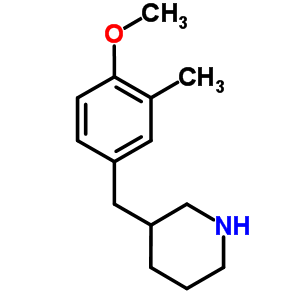 955288-19-4  3-(4-methoxy-3-methylbenzyl)piperidine