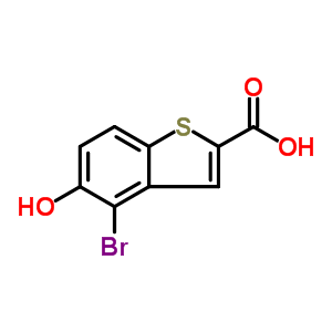 98591-45-8  4-bromo-5-hydroxy-1-benzothiophene-2-carboxylic acid