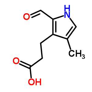 132281-87-9  3-(2-formyl-4-methyl-1H-pyrrol-3-yl)propanoic acid