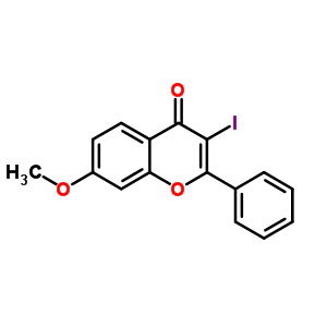 153446-72-1  3-iodo-7-methoxy-2-phenyl-chromen-4-one 153446-72-1  3-iodo-7-methoxy-2-phenyl-chromen-4-one