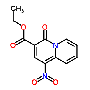 ethyl 1-nitro-4-oxo-4H-quinolizine-3-carboxylate