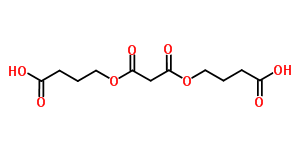 207444-67-5  4-[3-(4-hydroxy-4-oxo-butoxy)-3-oxo-propanoyl]oxybutanoic acid