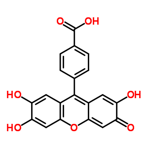 219305-27-8  4-(2,3,7-trihydroxy-6-oxo-xanthen-9-yl)benzoic acid