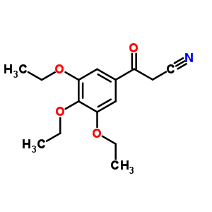 267880-91-1  3-oxo-3-(3,4,5-triethoxyphenyl)propanenitrile