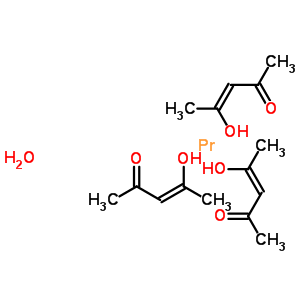 28105-87-5  (3Z)-4-hydroxypent-3-en-2-one - praseodymium (3:1) hydrate