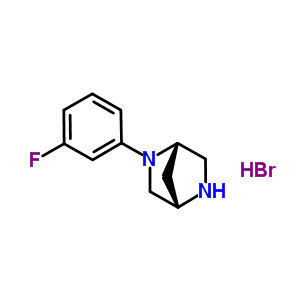 294177-35-8  (1S,4S)-2-(3-fluorofenil)-2,5-diazabiciclo[2.2.1]eptano bromidrato