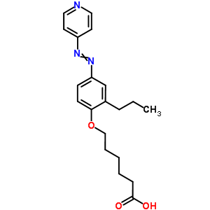 312694-02-3  6-[2-propyl-4-(4-pyridylazo)phenoxy]hexanoic acid