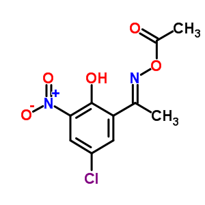 342400-58-2  Ethanone, 1-(5-chloro-2-hydroxy-3-nitrophenyl)-, O-acetyloxime, (1E)-