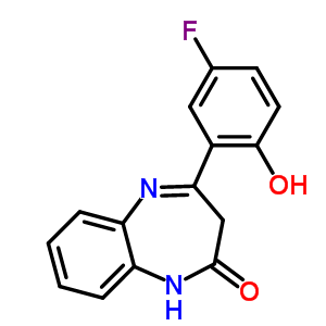 351003-09-3  4-(5-fluoro-2-hydroxy-phenyl)-1,3-dihydro-1,5-benzodiazepin-2-one 351003-09-3  4-(5-fluoro-2-hydroxy-phenyl)-1,3-dihydro-1,5-benzodiazepin-2-one