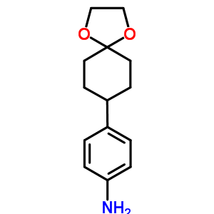 389602-90-8  4-(1,4-dioxaspiro[4.5]decan-8-yl)aniline