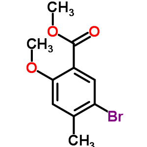 39503-58-7  methyl 5-bromo-2-methoxy-4-methylbenzoate