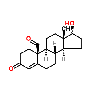 4075-13-2  (17beta)-17-hydroxy-3-oxoandrost-4-en-19-al