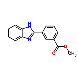 421552-88-7  methyl 3-(1H-benzimidazol-2-yl)benzoate 421552-88-7  methyl 3-(1H-benzimidazol-2-yl)benzoate