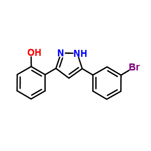 423751-80-8  2-[5-(3-bromophenyl)-1H-pyrazol-3-yl]phenol