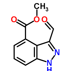 433728-79-1  methyl 3-formyl-1H-indazole-4-carboxylate
