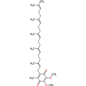 4370-61-0  2,3-dimethoxy-5-methyl-6-[(2E,6E,10E,14E)-3,7,11,15,19-pentamethylicosa-2,6,10,14,18-pentaen-1-yl]cyclohexa-2,5-diene-1,4-dione