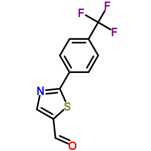 447406-52-2  2-[4-(trifluoromethyl)phenyl]-1,3-thiazole-5-carbaldehyde