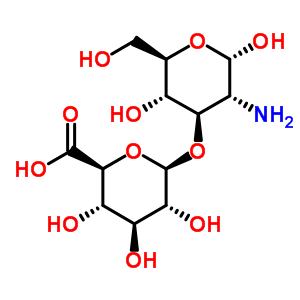 499-15-0  2-amino-2-deoxy-3-O-beta-D-glucopyranuronosyl-alpha-D-glucopyranose