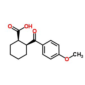57078-11-2  (1R,2S)-2-(4-methoxybenzoyl)cyclohexane-1-carboxylic acid