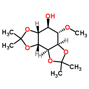 57819-56-4  (3aR,4S,5S,5aR,8aR,8bR)-5-methoxy-2,2,7,7-tetramethylhexahydrobenzo[1,2-d:3,4-d']bis[1,3]dioxol-4-ol