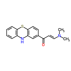 63285-46-1  (2E)-3-(dimethylamino)-1-(10H-phenothiazin-2-yl)prop-2-en-1-one