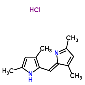 67036-97-9  2-[(Z)-(3,5-dimethyl-2H-pyrrol-2-ylidene)methyl]-3,5-dimethyl-1H-pyrrole hydrochloride