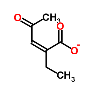 6742-53-6  (2Z)-2-ethyl-4-oxopent-2-enoate