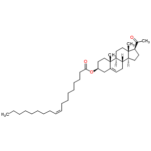 72205-39-1  [(3S,8S,9S,10R,13S,14S,17S)-17-acetyl-10,13-dimethyl-2,3,4,7,8,9,11,12,14,15,16,17-dodecahydro-1H-cyclopenta[a]phenanthren-3-yl] (Z)-octadec-9-enoate