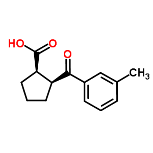 732253-41-7  (1R,2S)-2-(3-methylbenzoyl)cyclopentane-1-carboxylic acid