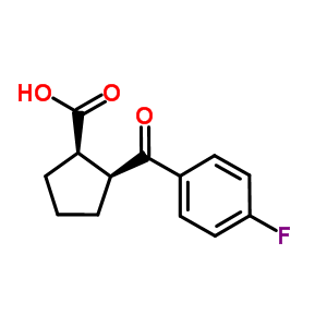 733740-16-4  (1R,2S)-2-(4-fluorobenzoyl)cyclopentane-1-carboxylic acid