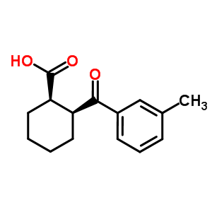 733742-60-4  (1R,2S)-2-(3-methylbenzoyl)cyclohexane-1-carboxylic acid