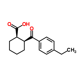 733742-65-9  (1R,2S)-2-(4-ethylbenzoyl)cyclohexane-1-carboxylic acid