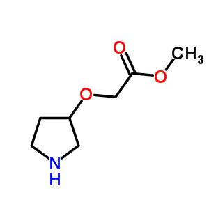 2-吡咯烷-3-氧基乙酸甲酯 748797-11-7