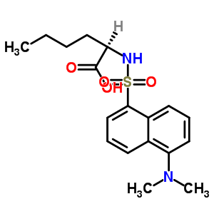 77426-56-3  N-{[5-(dimetilamino)naftalin-1-il]szulfonil}norleucin