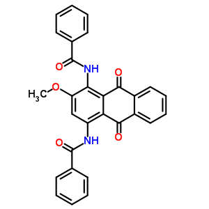 79135-86-7  N-(4-benzamido-3-méthoxy-9,10-dioxo-1-anthryl)benzamide 