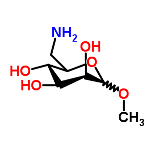 79695-15-1  (3S,5R,6R)-2-(aminomethyl)-6-methoxy-tetrahydropyran-3,4,5-triol