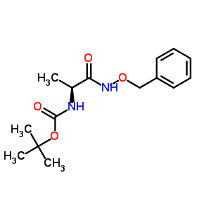 79722-09-1  tert-butyl N-[(1S)-2-(benzyloxyamino)-1-methyl-2-oxo-ethyl]carbamate