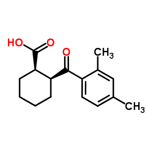 85603-44-7  (1R,2S)-2-(2,4-dimethylbenzoyl)cyclohexane-1-carboxylic acid