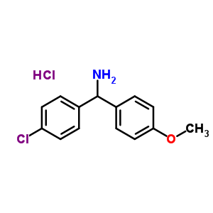 856355-54-9  (4-chlorophenyl)-(4-methoxyphenyl)methanamine hydrochloride