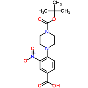 870703-72-3  4-[4-(tert-butoxycarbonyl)piperazin-1-yl]-3-nitrobenzoic acid