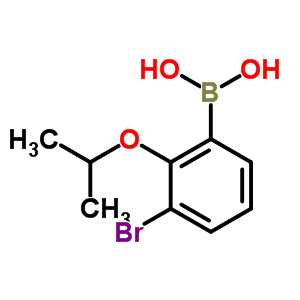870718-04-0  [3-bromo-2-(1-methylethoxy)phenyl]boronic acid