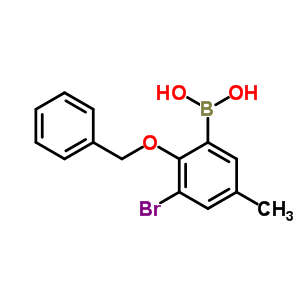 870777-20-1  [2-(benzyloxy)-3-bromo-5-methylphenyl]boronic acid