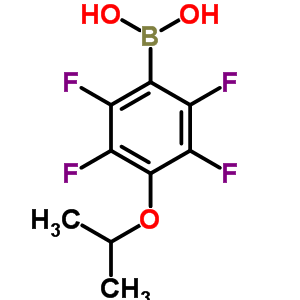 871126-28-2  [2,3,5,6-tetrafluoro-4-(1-methylethoxy)phenyl]boronic acid