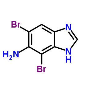 886363-61-7  4,6-dibromo-3H-benzimidazol-5-amine