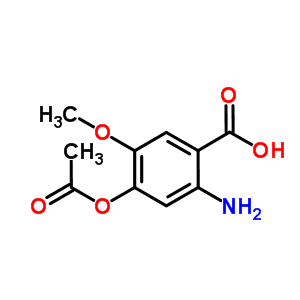 887587-22-6  4-acetoxy-2-amino-5-methoxy-benzoic acid 887587-22-6  4-acetoxy-2-amino-5-methoxy-benzoic acid