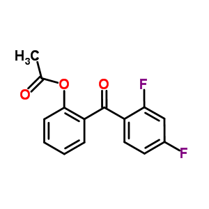 890098-66-5  [2-(2,4-difluorobenzoyl)phenyl] acetate