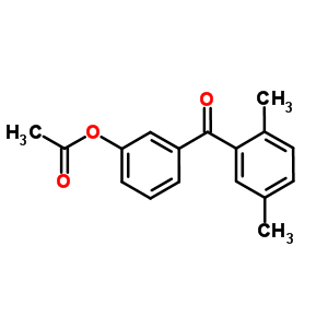890099-11-3  [3-(2,5-dimethylbenzoyl)phenyl] acetate