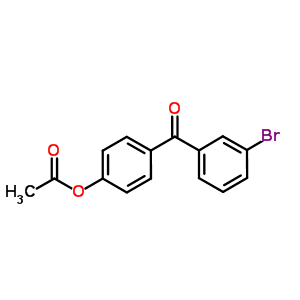 890099-46-4  [4-(3-bromobenzoyl)phenyl] acetate