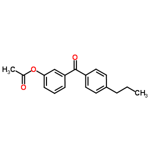 890099-90-8  [3-(4-propylbenzoyl)phenyl] acetate
