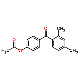 890100-31-9  [4-(2,4-dimethylbenzoyl)phenyl] acetate